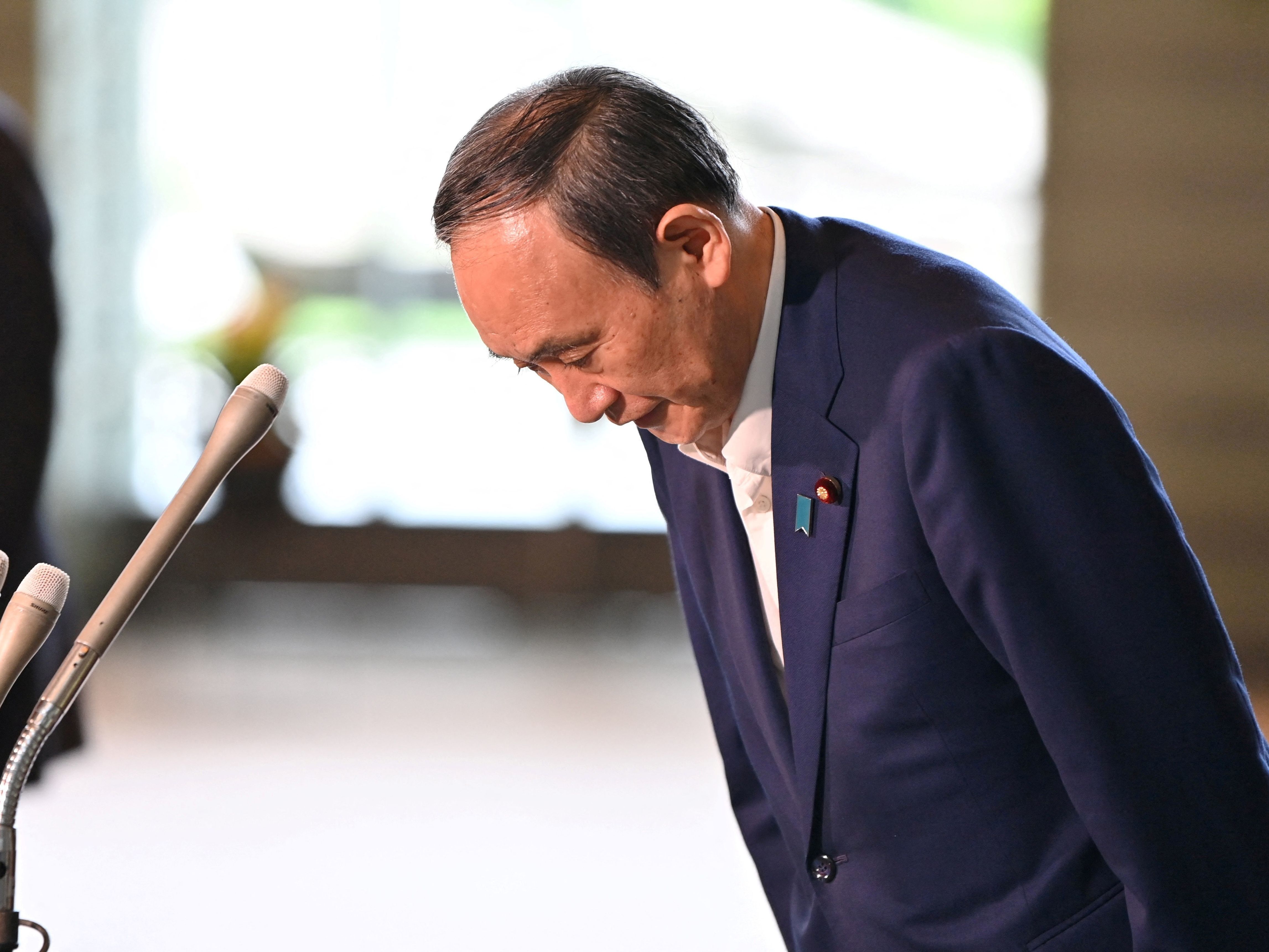 Japan's Leader Will Step Down, Damaged By Criticism Of His COVID Response