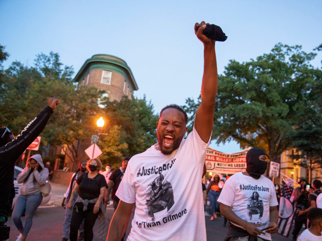 Friends, Family, And Supporters March For An'Twan Gilmore In D.C.