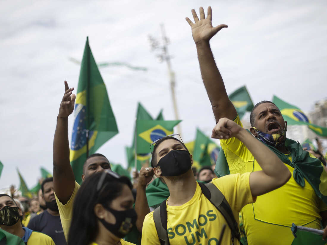 Bolsonaro supporters protest against Brazil's presidential election results