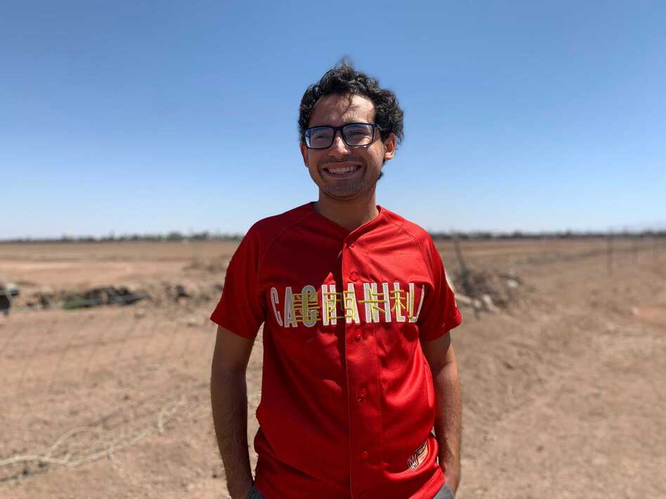 In 2020, Raúl Ureña won a seat on the Calexico, Calif., City Council with a progressive grassroots campaign. But political shifts along the state's southern border offer some warning signs for Democrats that could spell trouble for Gov. Gavin Newsom in next week's recall election. (Guy Marzorati/KQED)