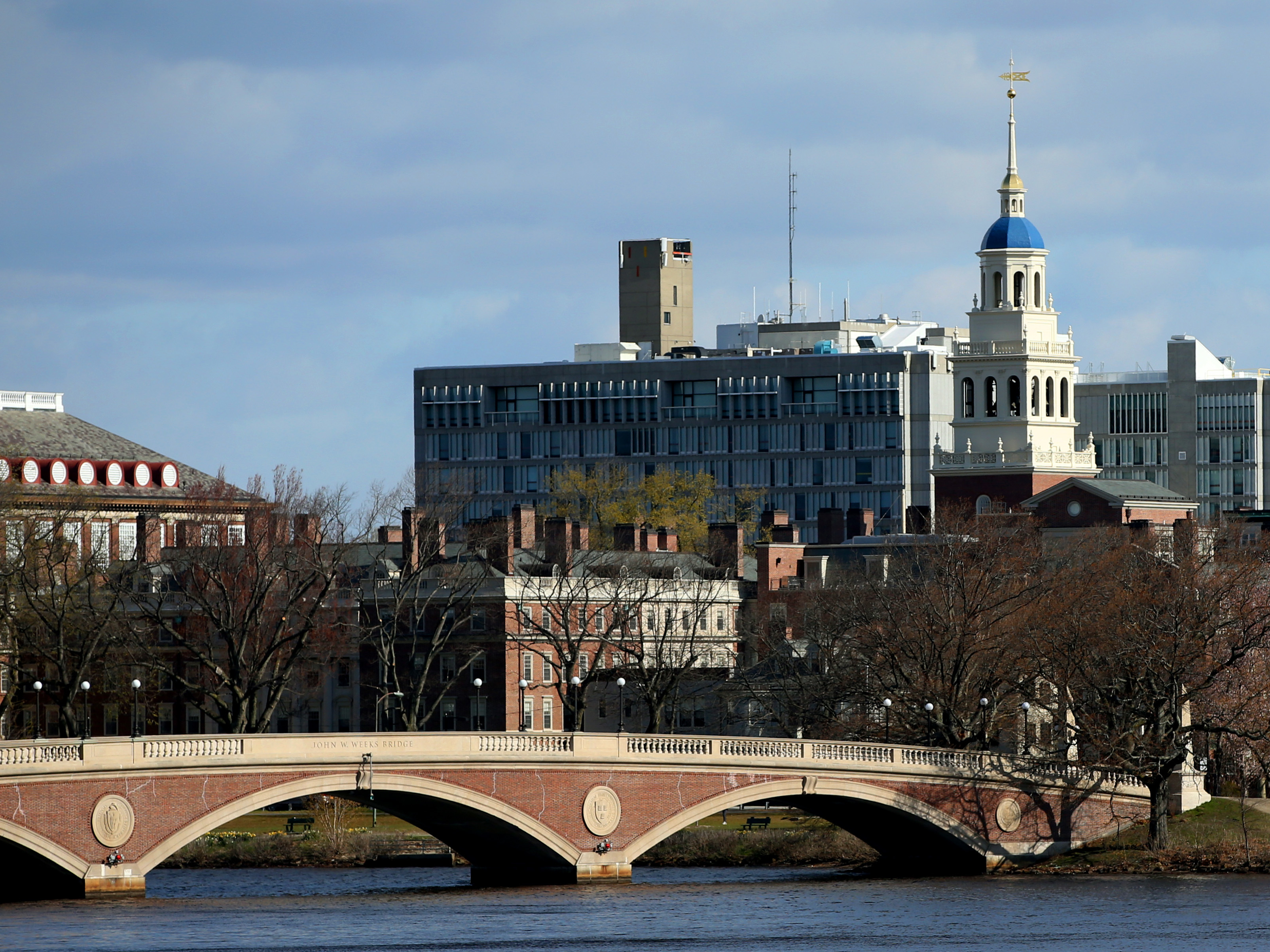 Harvard University President Lawrence Bacow said Thursday that the university will move to end its investments in fossil fuel companies, though stopped short of using the word &quot;divest.&quot; (Getty Images)