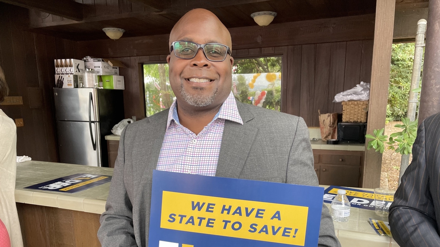 Larry Elder Has The Best Chance Of Unseating Gov. Gavin Newsom NPR