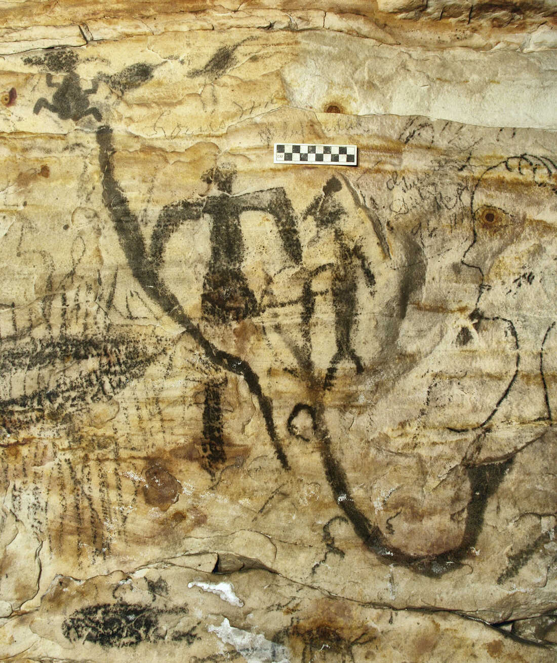 A Missouri Cave With Ancient Native American Drawings Has Been Sold : NPR