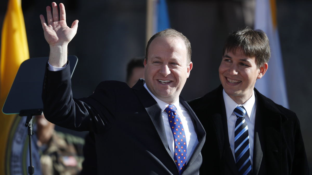 Jared Polis' Wedding Marks 1st Same-Sex Marriage Of Sitting Governor : NPR