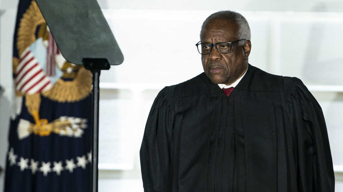 Justice thomas clearance