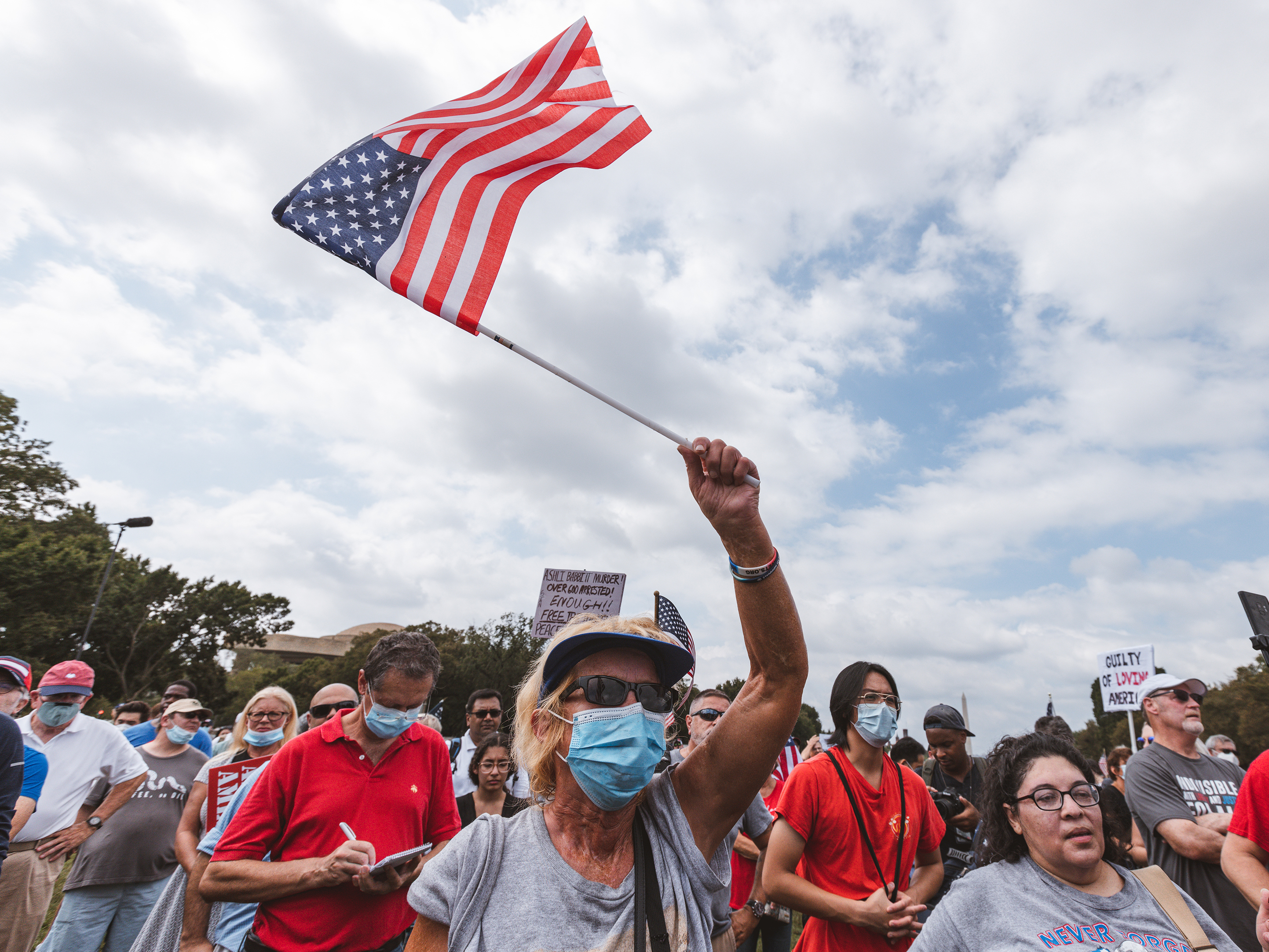 Hundreds Rally In Support Of Capitol Riot Suspects Amid Heightened ...