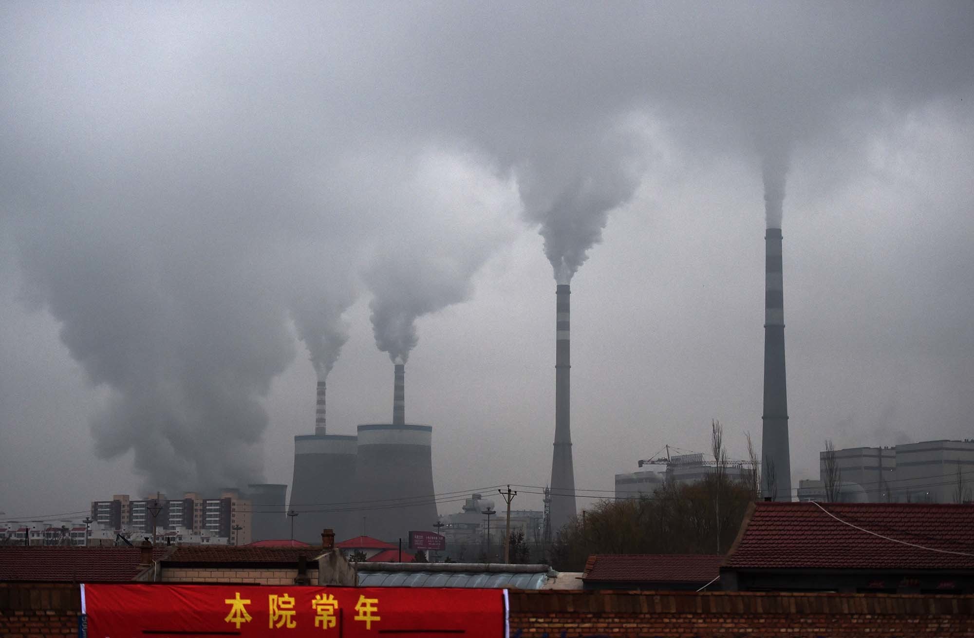 China says it will stop financing new coal-fired power plants in other countries, but coal use is expected to keeping rising within its borders. (AFP via Getty Images)