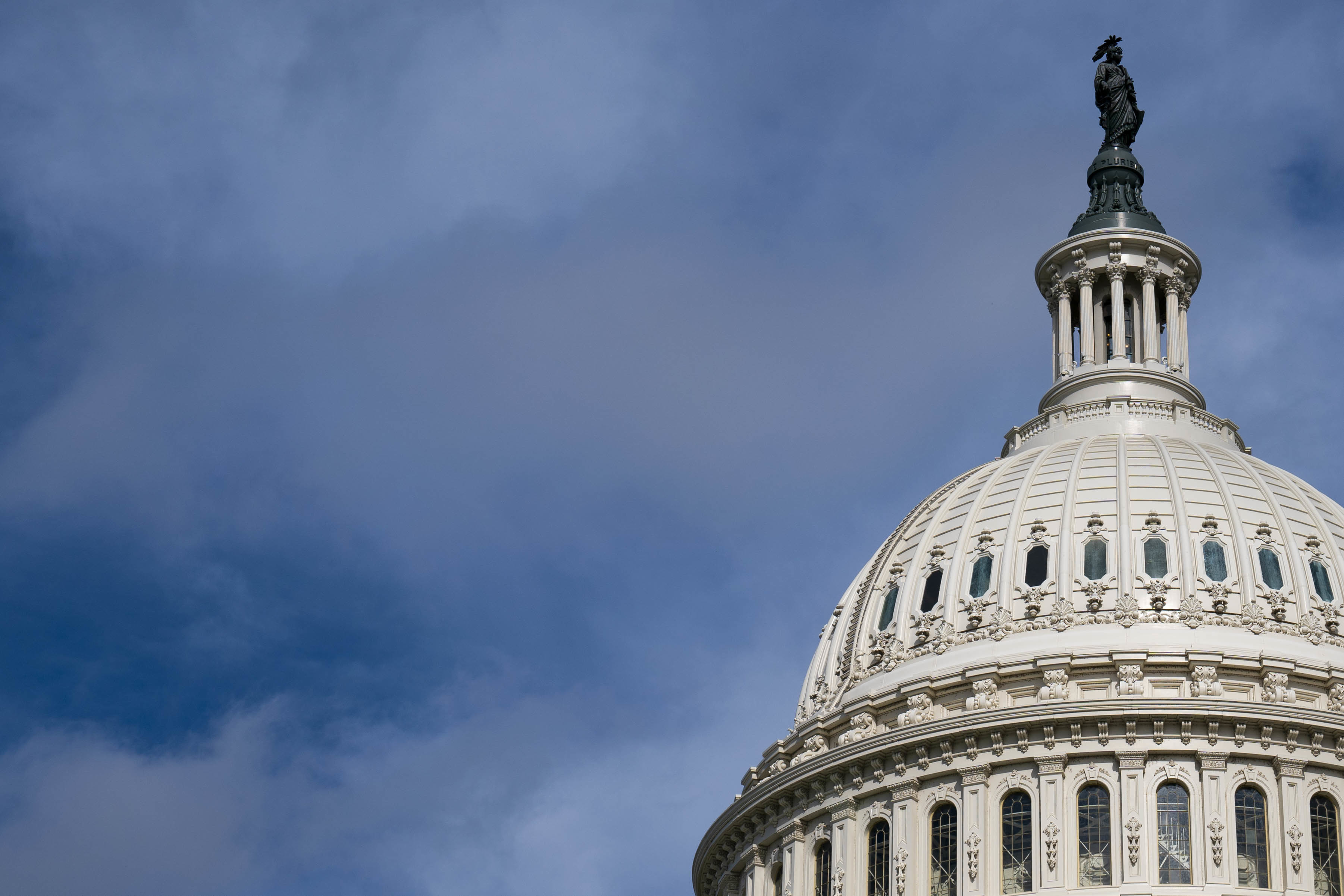 House Democrats on Tuesday passed a bill that would suspend the U.S. debt ceiling through December 2022 and temporarily fund the government to avert a shutdown. (Bloomberg via Getty Images)