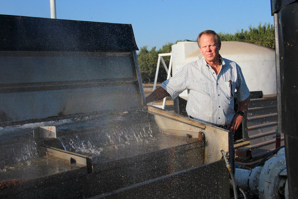 Rick Cosyns, a farmer in Madera, Calif., relied on water from the aquifer in years of drought. In other years he could replenish the aquifer with water from the San Joaquin River.