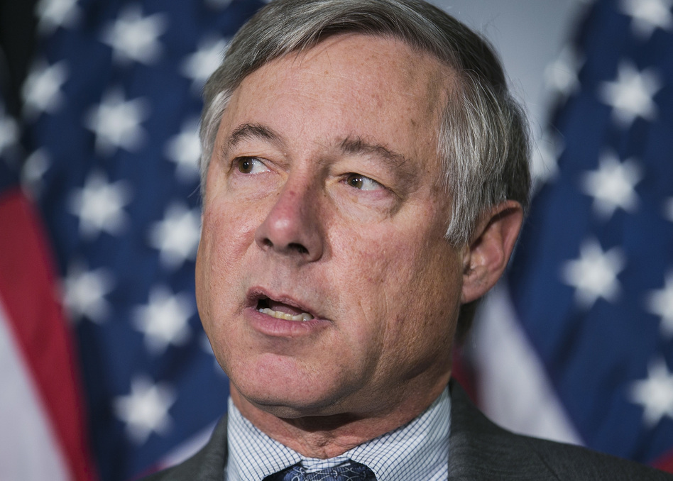 Michigan GOP Rep. Fred Upton is one of a small group of House Republicans publicly backing the $1 trillion bipartisan infrastructure bill. (T.J. Kirkpatrick/Getty Images)