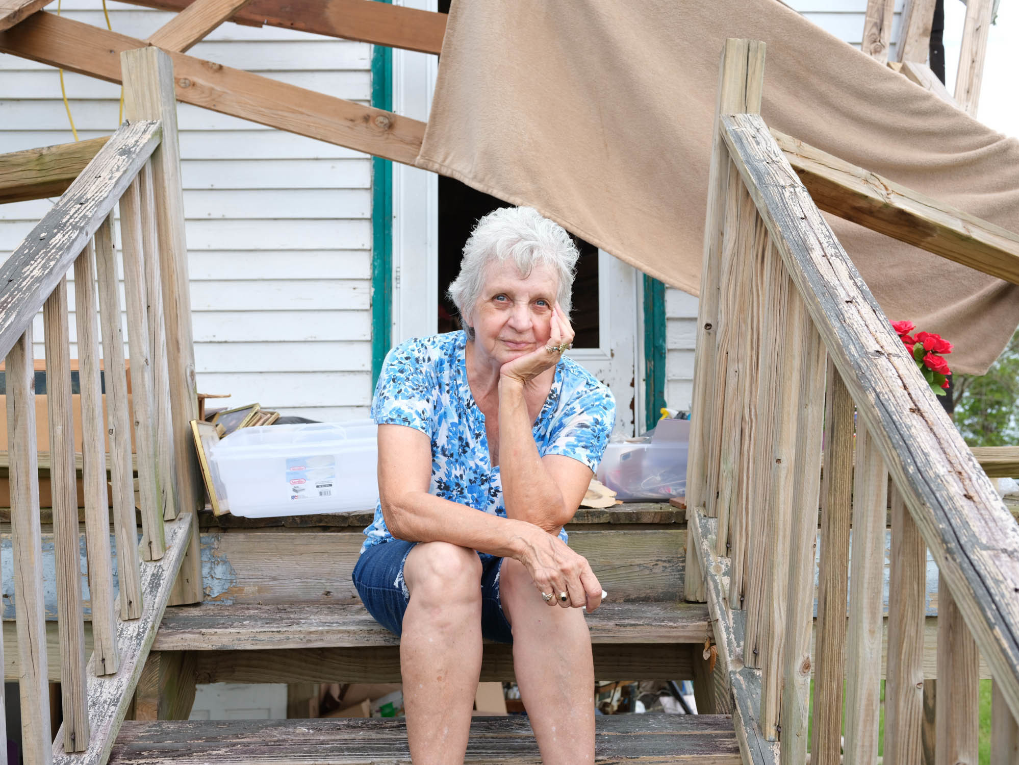 Pushed to the edge, tribe members in coastal Louisiana wonder where to go after Ida NCPR News