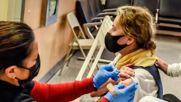 Vaccine mandates are proving successful, with vaccination rates topping 90% : NPR - Vimarsana News