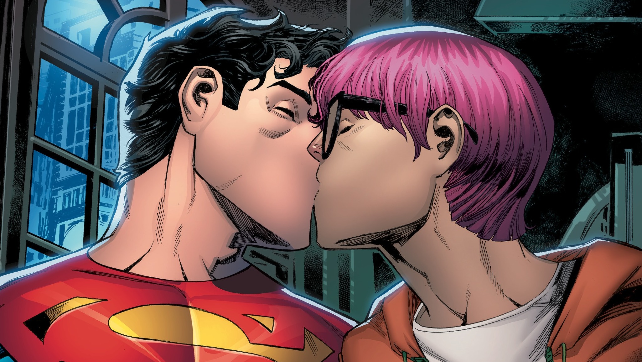 Supermans son is bisexual in an upcoming DC comic picture