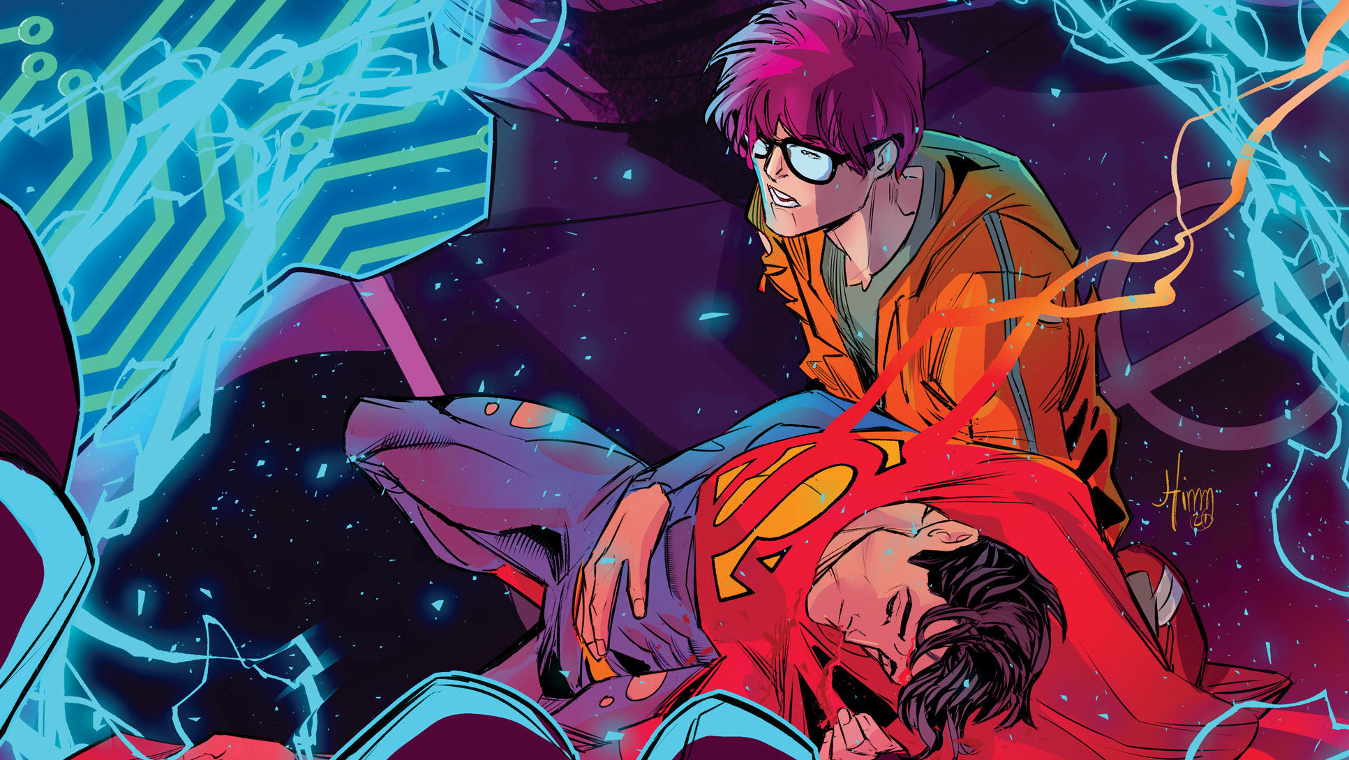 Supermans son is bisexual in an upcoming DC comic picture