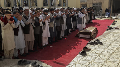 The Taliban say they won't work with the U.S. to contain the Islamic State