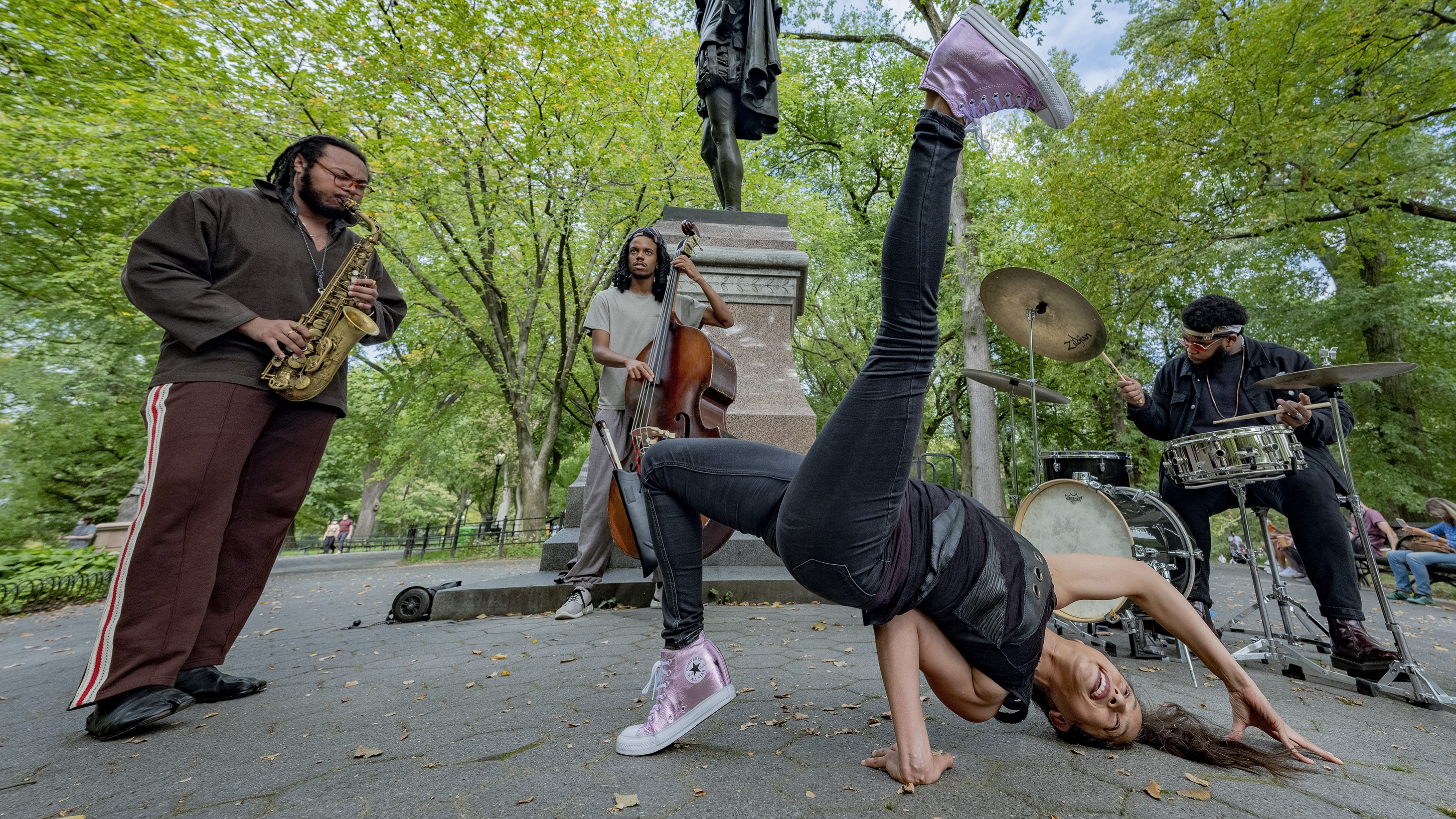 In Central Park, midpandemic, jazz was alive atop sacred ground NPR