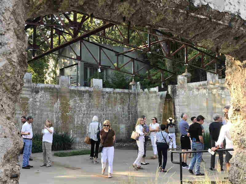 The Turtle Creek Water Works in Dallas, Texas became a public space with native plants and art installations.