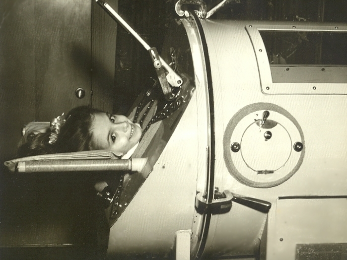 Decades after polio, Martha is among the last to still rely on an iron lung to breathe
