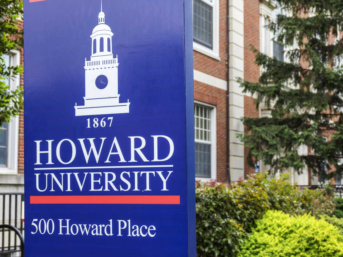 Howard University students protest against poor housing conditions NPR