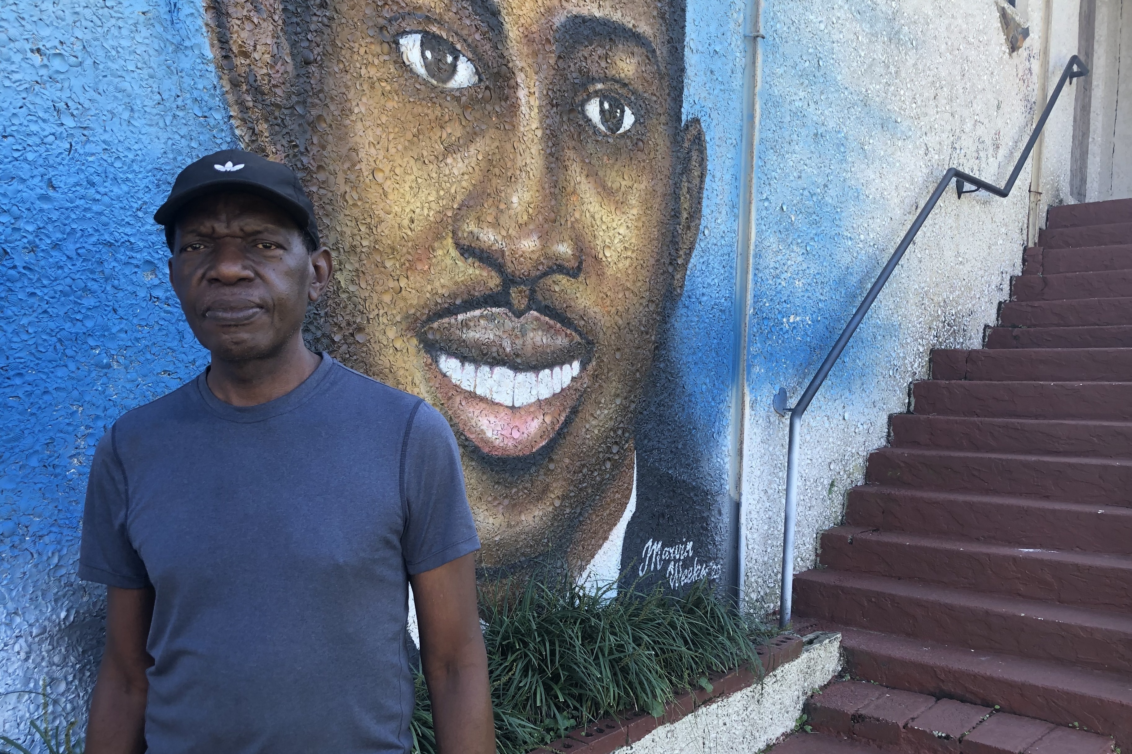 Ahmaud Abery muralist tells history of Brunswick Georgia through his art :  NPR