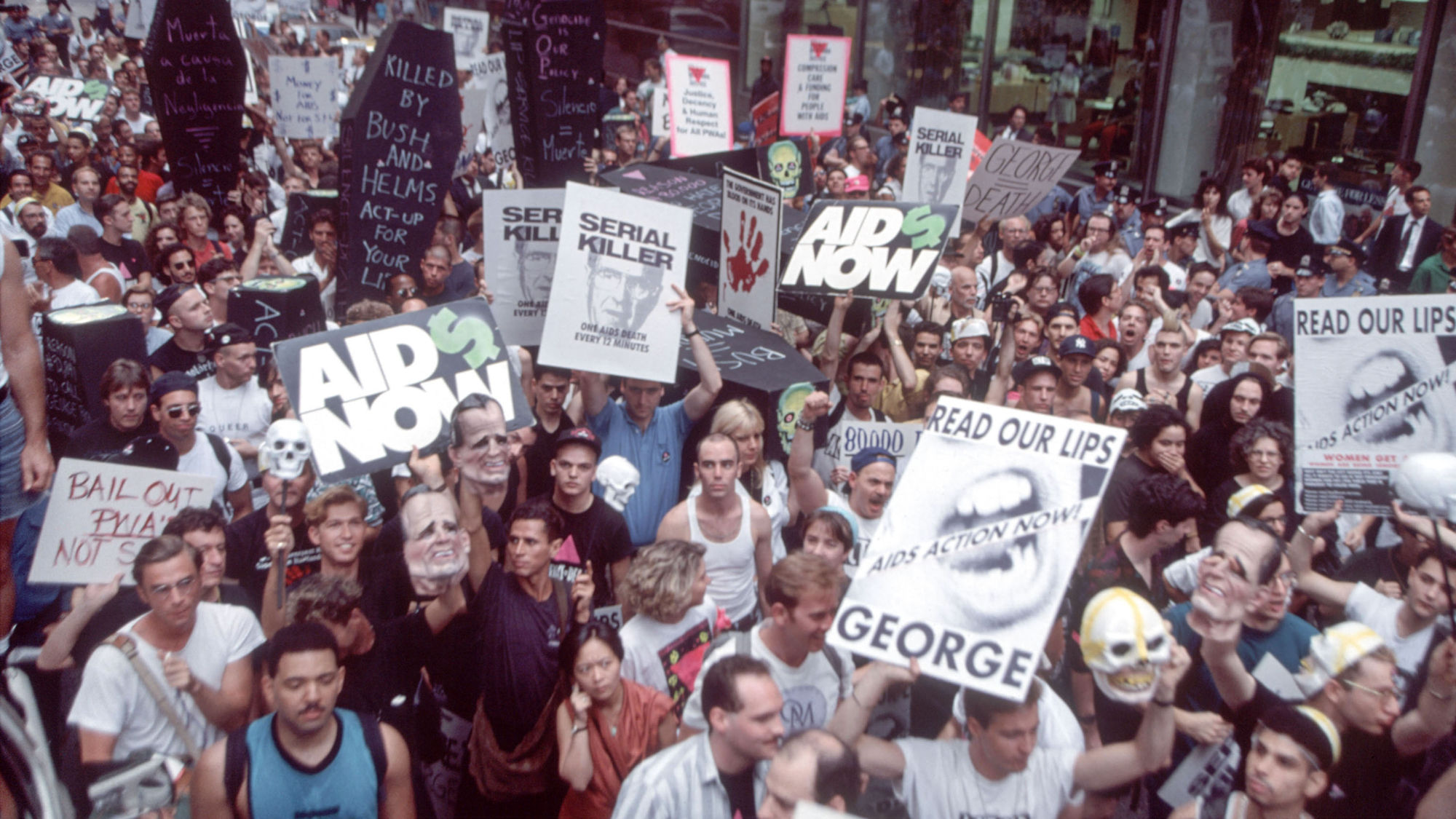 Protests For Global Vaccine Equity Use Fake Bones To Make A Real Point Goats And Soda Npr