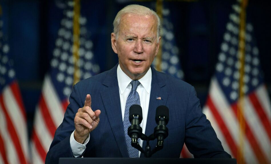 It's a crucial week for President Biden, as he heads to Rome for a G-20 meeting, and then Glasgow for a major U.N. climate summit — all as Democrats in Congress continue to debate his spending agenda. (Andrew Caballero-Reynolds/AFP via Getty Images)