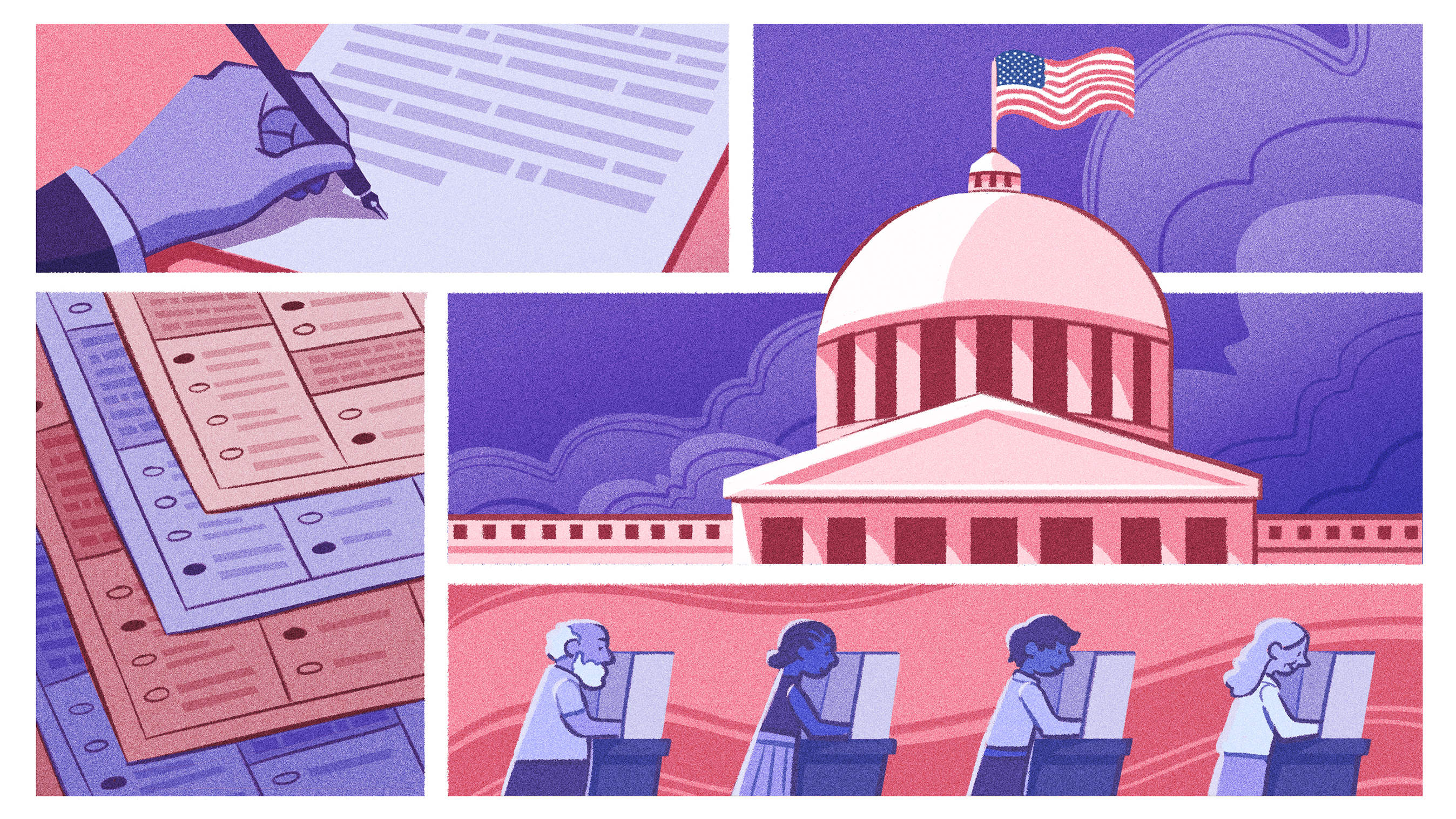 Most Americans trust that elections are fair. But only a third of Republicans agree, a poll finds. (Kaz Fantone for NPR)