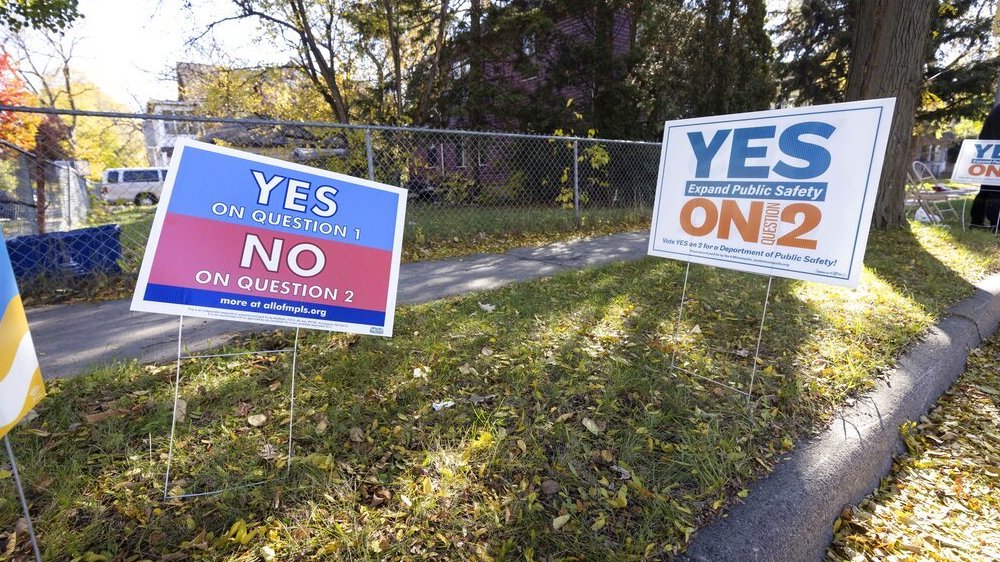 Minneapolis Voters Rejected A Measure To Replace The Police Npr