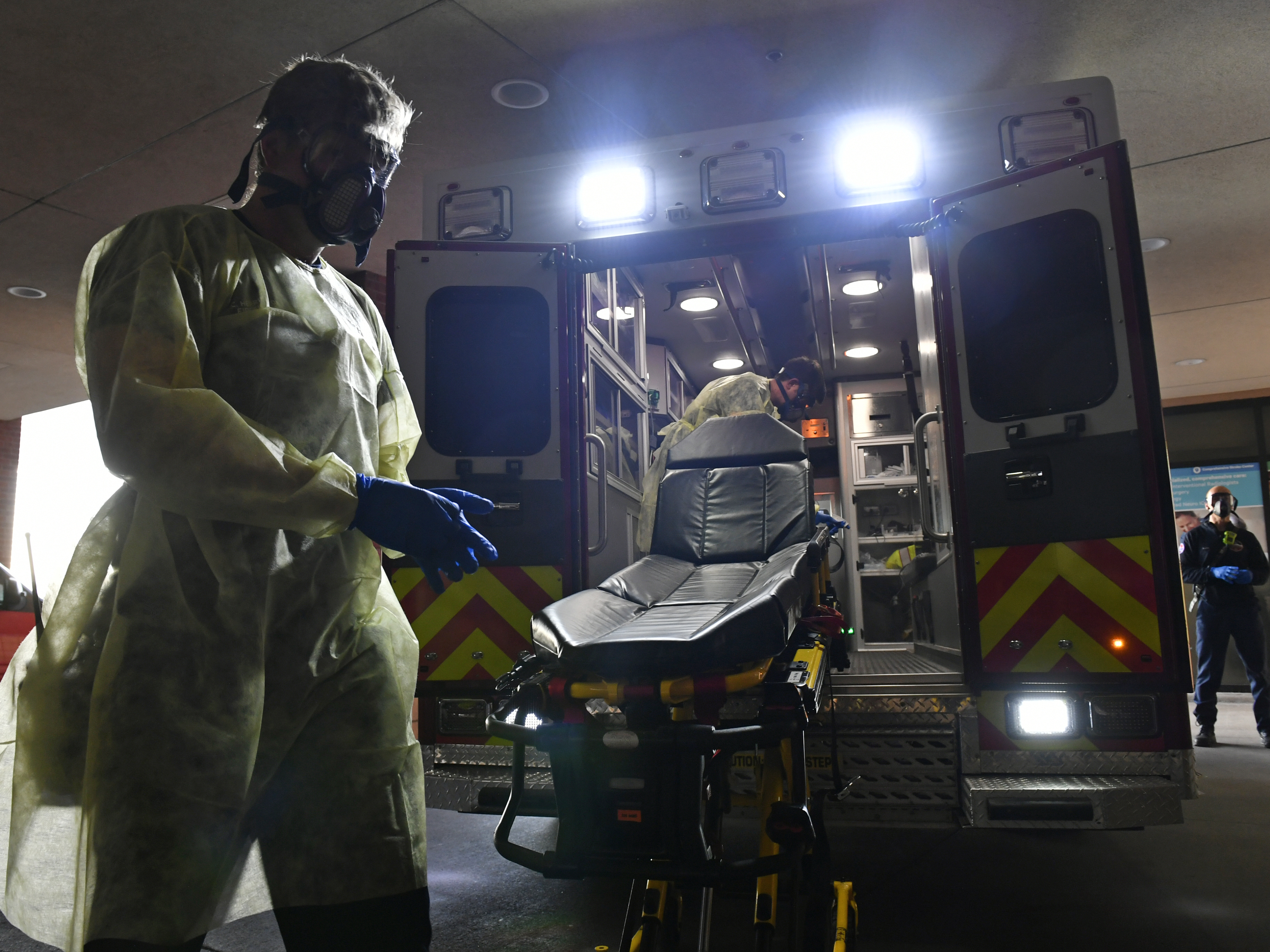 A long-running decline in COVID-19 cases nationally masks some trouble spots emerging in the upper half of the United States. The disease is hitting states in the Mountain West such as Colorado, Utah and Wyoming especially hard, but even parts of the Northeast have dealt with a worrying surge in cases and hospitalizations. (Denver Post via Getty Images)