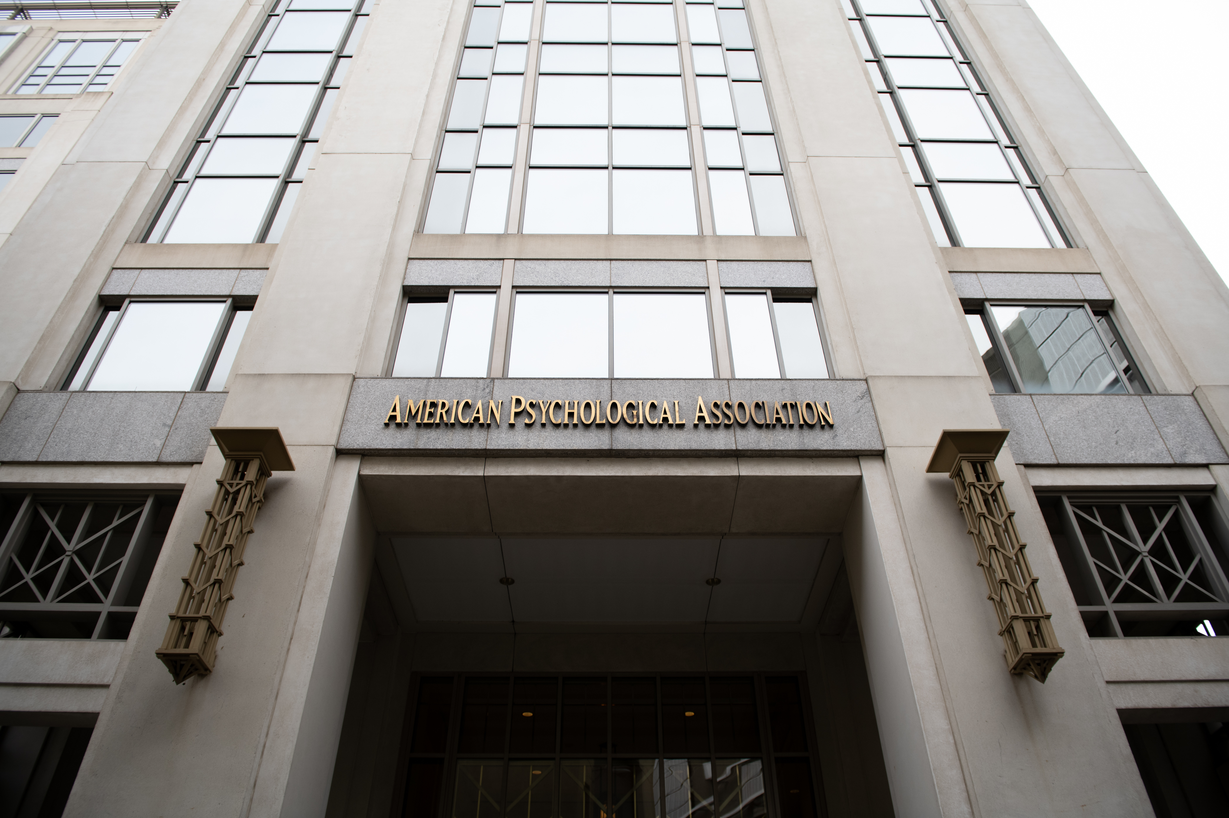 A general view of the American Psychological Association headquarters in Washington, D.C., on April 23, 2020 amid the Coronavirus pandemic. (Sipa USA via Reuters)