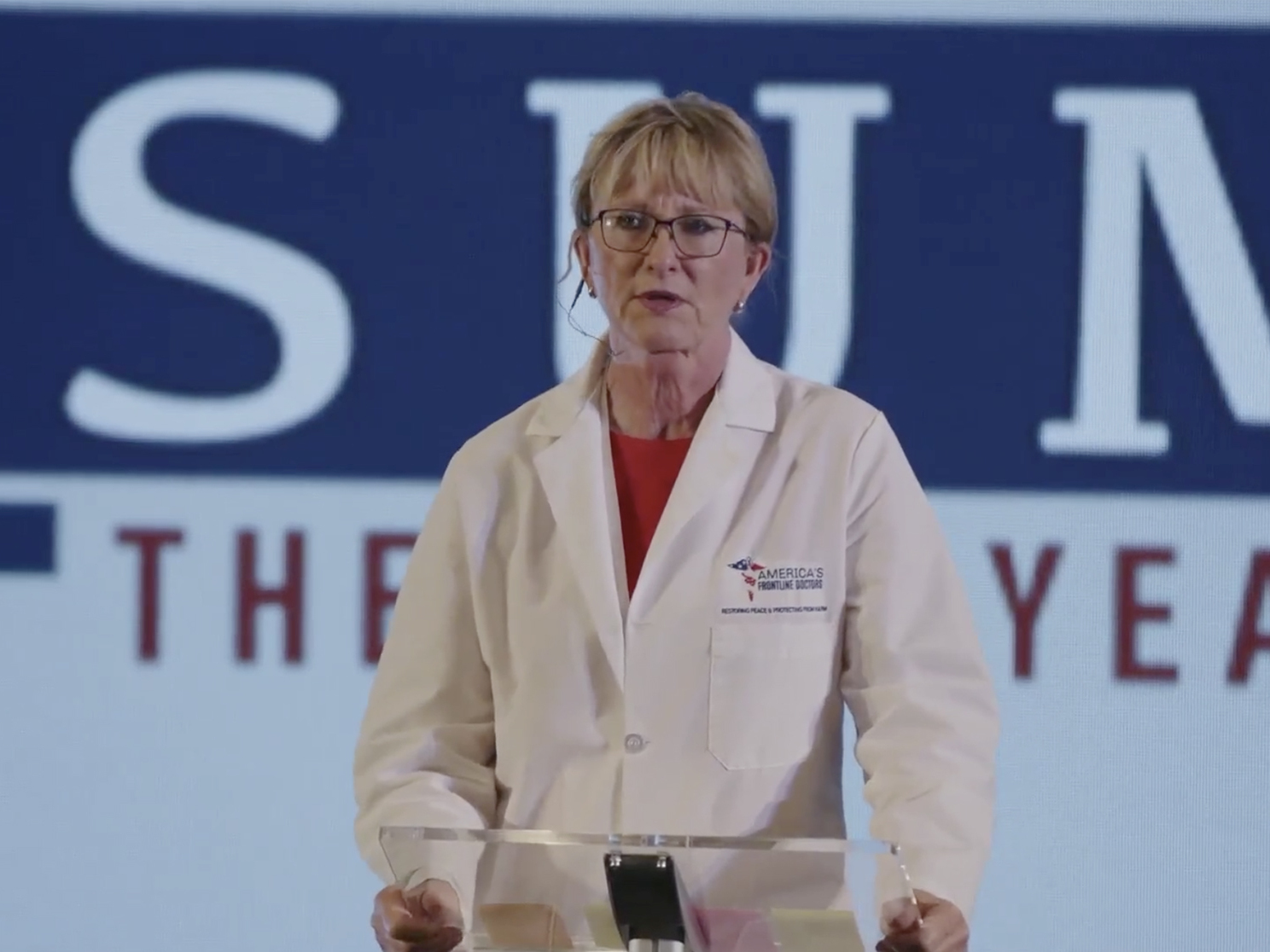 A doctor spread COVID misinformation and renewed her license with a mouse click