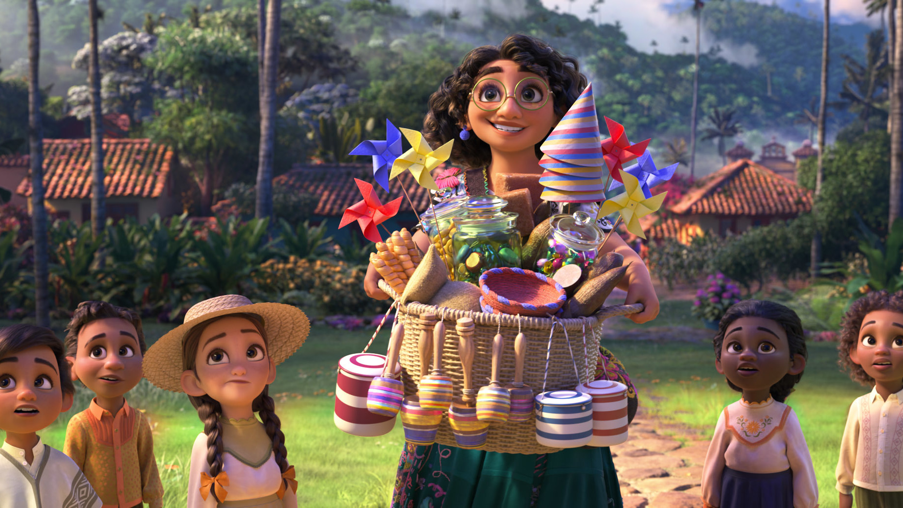 Stephanie Beatriz voices Mirabel in the new Disney film <em>Encanto.</em> (Disney)