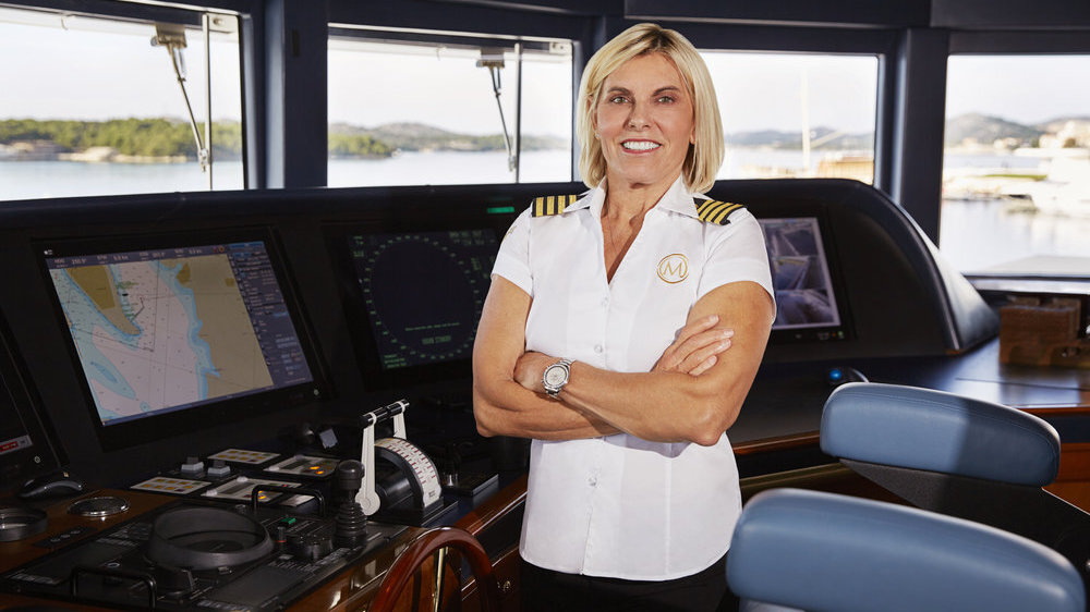 Captain Sandy Yawn leads the crew on <em>Below Deck Mediterranean.</em> (Bravo)
