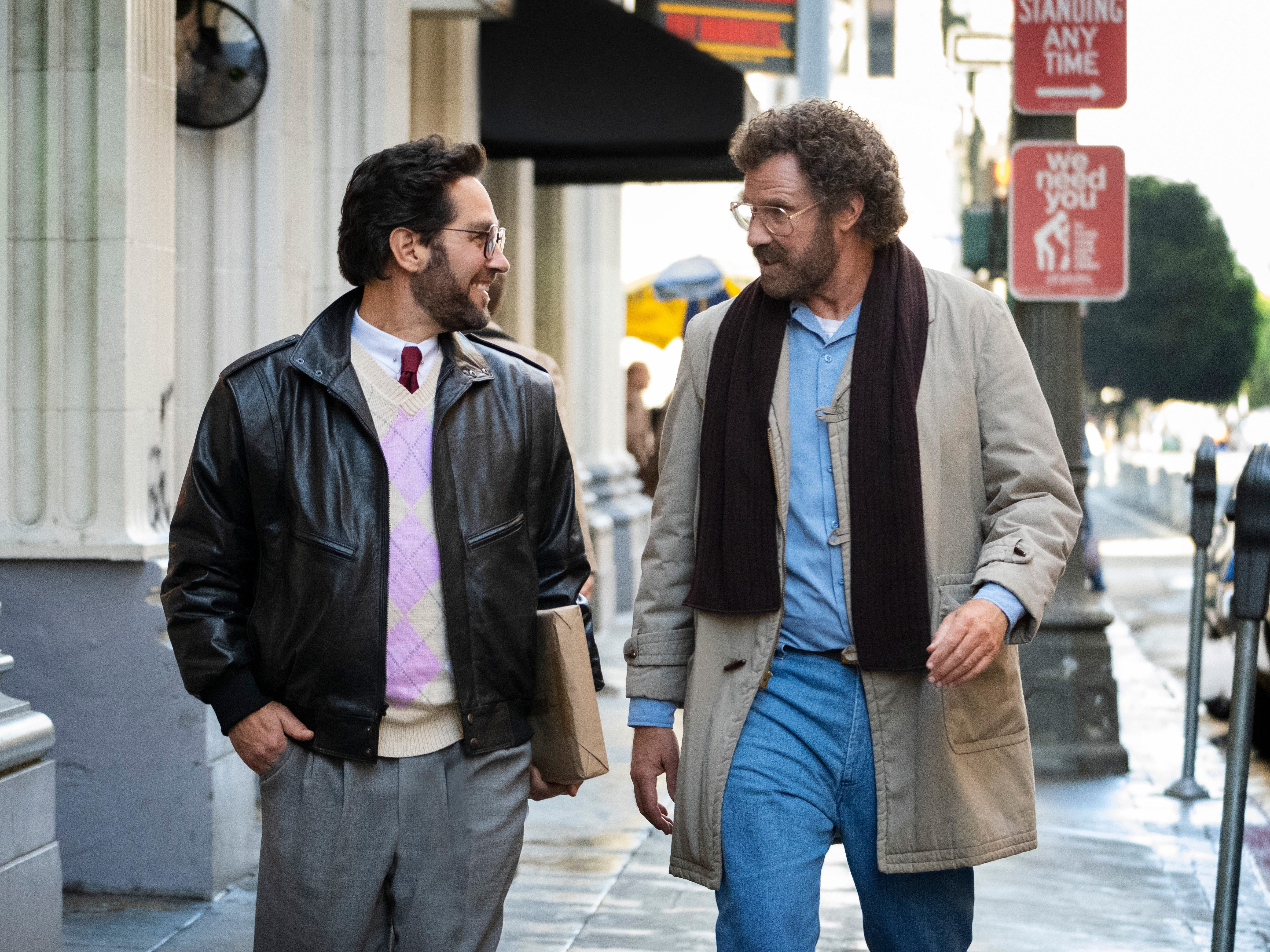 Paul Rudd and Will Ferrell play an unethical therapist and his conflict-averse client in <em>The Shrink Next Door.</em> (Apple TV+)