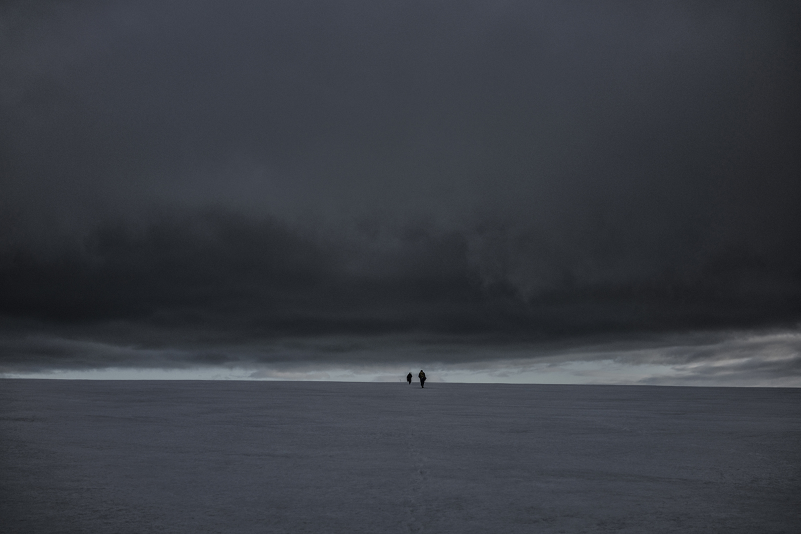 Songs and Pictures For Climate Change: A Playlist for the Planet 7 Antarctica: Glaciologists climb the Bellingshausen Dome measuring the depth and consistency of the ice of this 450+ foot-deep ice cap (150m) of ancient ice. 98% of Antarctica is covered with ice. The continent occupies 10% of the earth's surface but contains 91% of the world's ice and 70% of its fresh water.