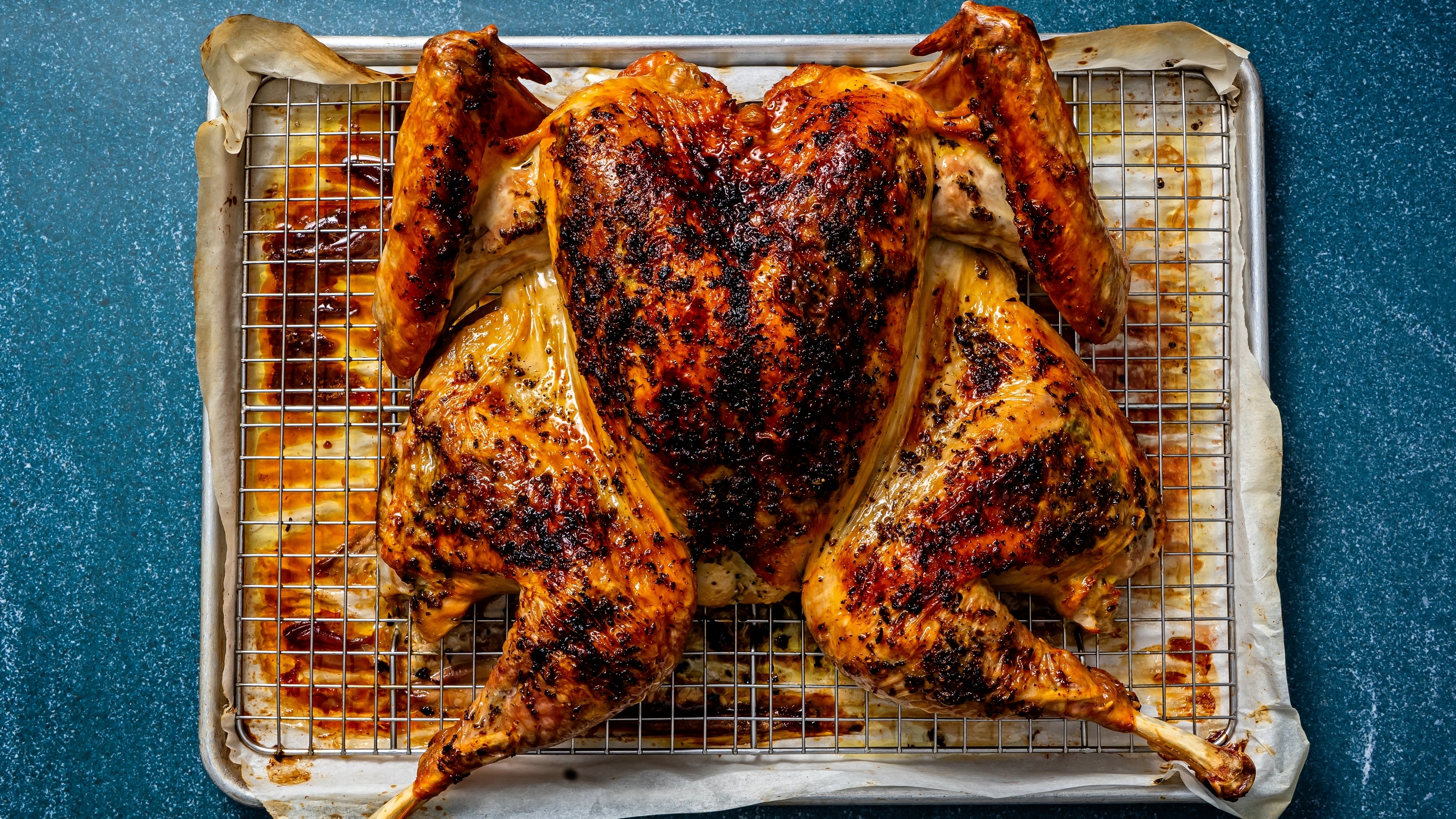 Kenji López-Alt says spatchcocking the turkey is the best way to overcome the common problem of light meat overcooking by the time dark meat is ready. (The Washington Post via Getty Im)