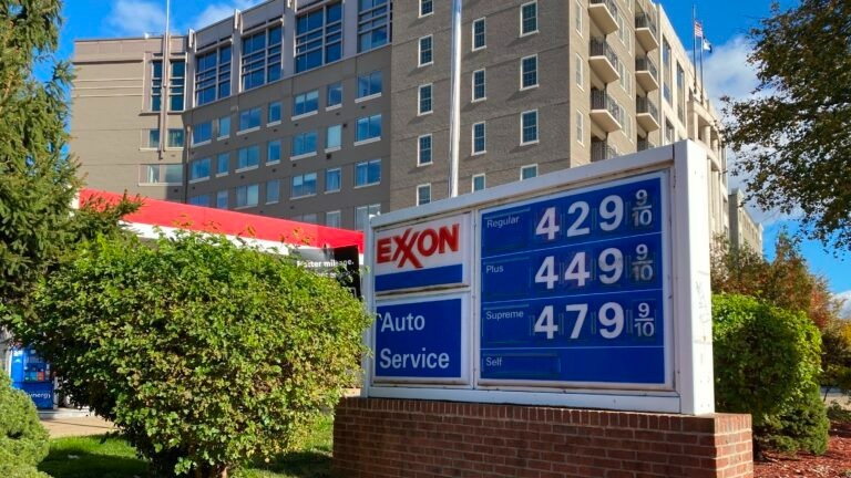 The Story Behind Those Expensive Exxon Gas Stations Wolf Blitzer Loves To Tweet About Npr