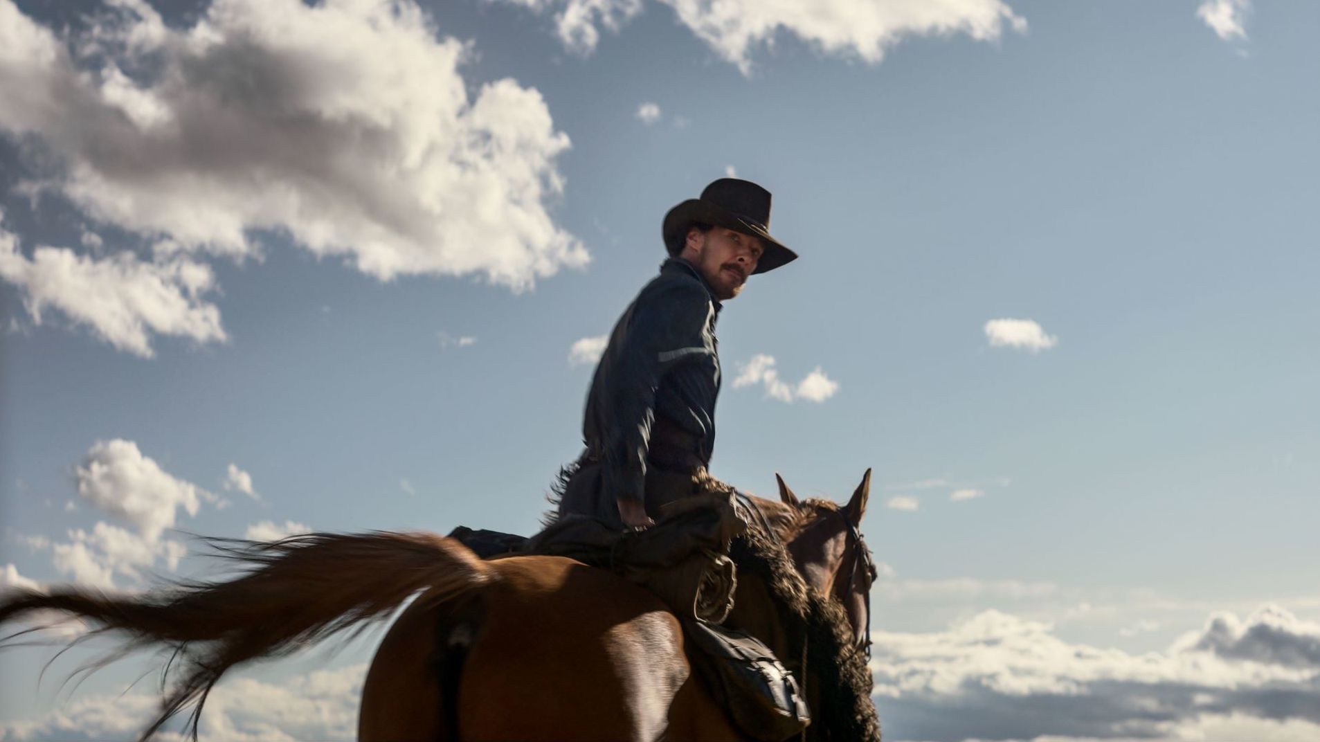Benedict Cumberbatch is the picture of rugged American masculinity in <em>The Power of the Dog. </em> (Netflix)