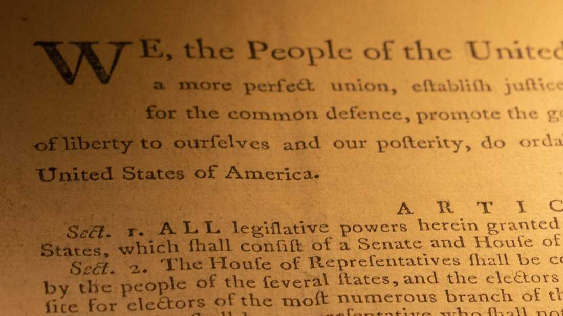 The Official Edition of the United States Constitution and the First  Printing of the Final Text of the Constitution, We, the People of the  United States