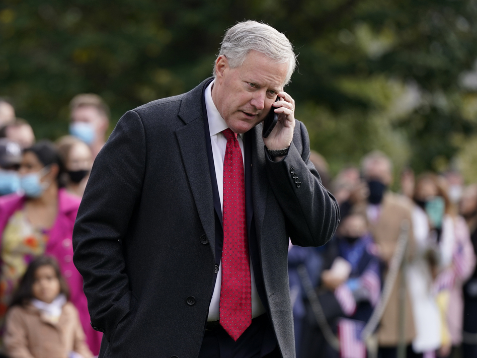 Mark Meadows, Trump's last chief of staff, has missed multiple deadlines to appear before the Jan. 6 House panel. The committee chair said it could "force the Select Committee to consider pursuing contempt or other proceedings to enforce the subpoena." (Patrick Semansky/AP)