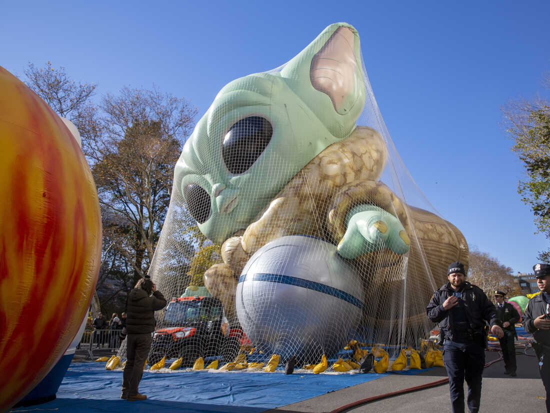 Macy s Thanksgiving Day parade is back again with fanfare NPR