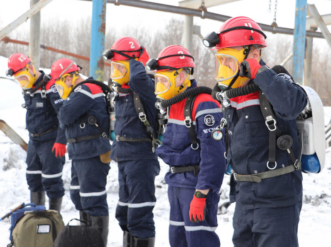 underground mine fire