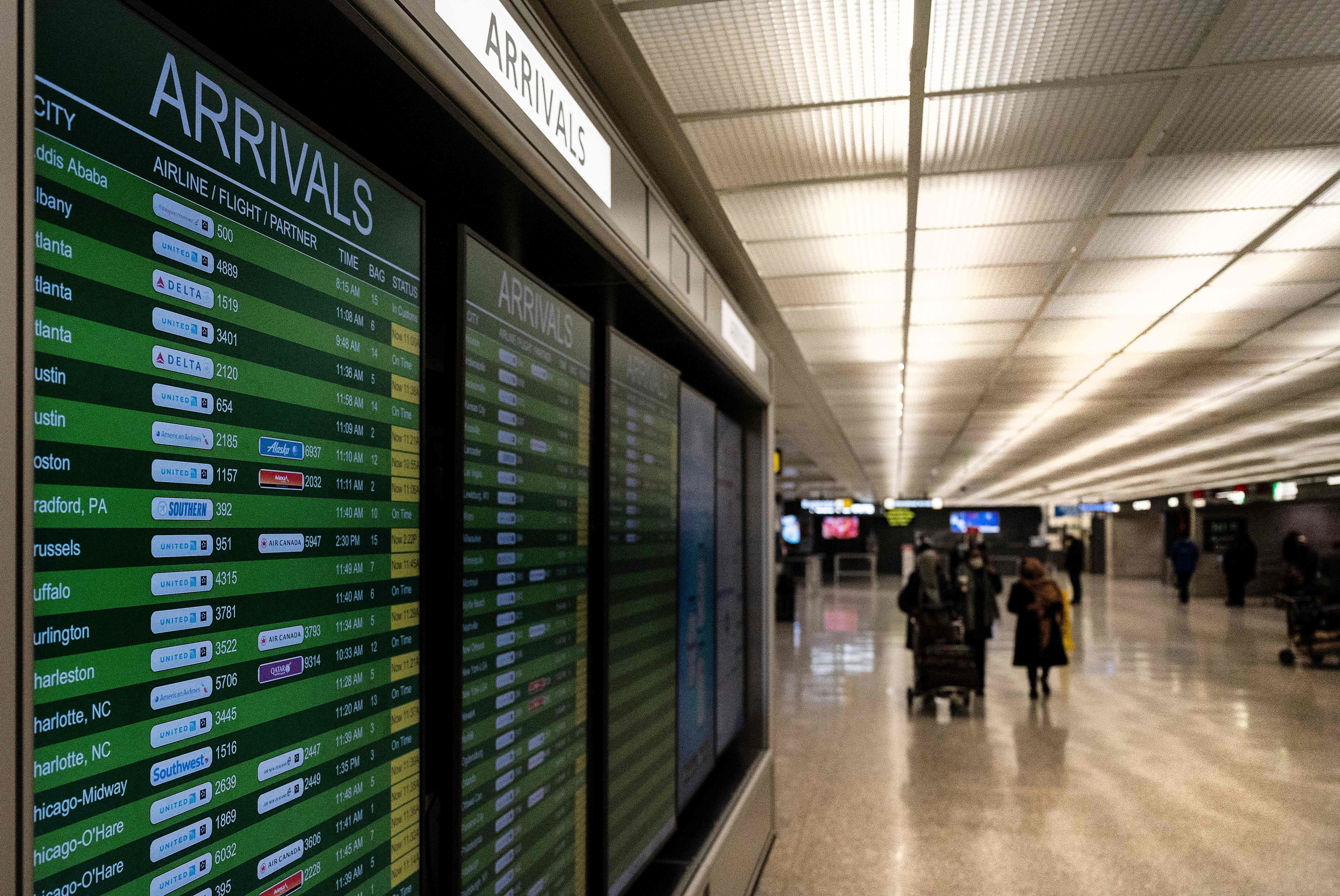 u s restricts travel in 8 countries because of omicron variant npr