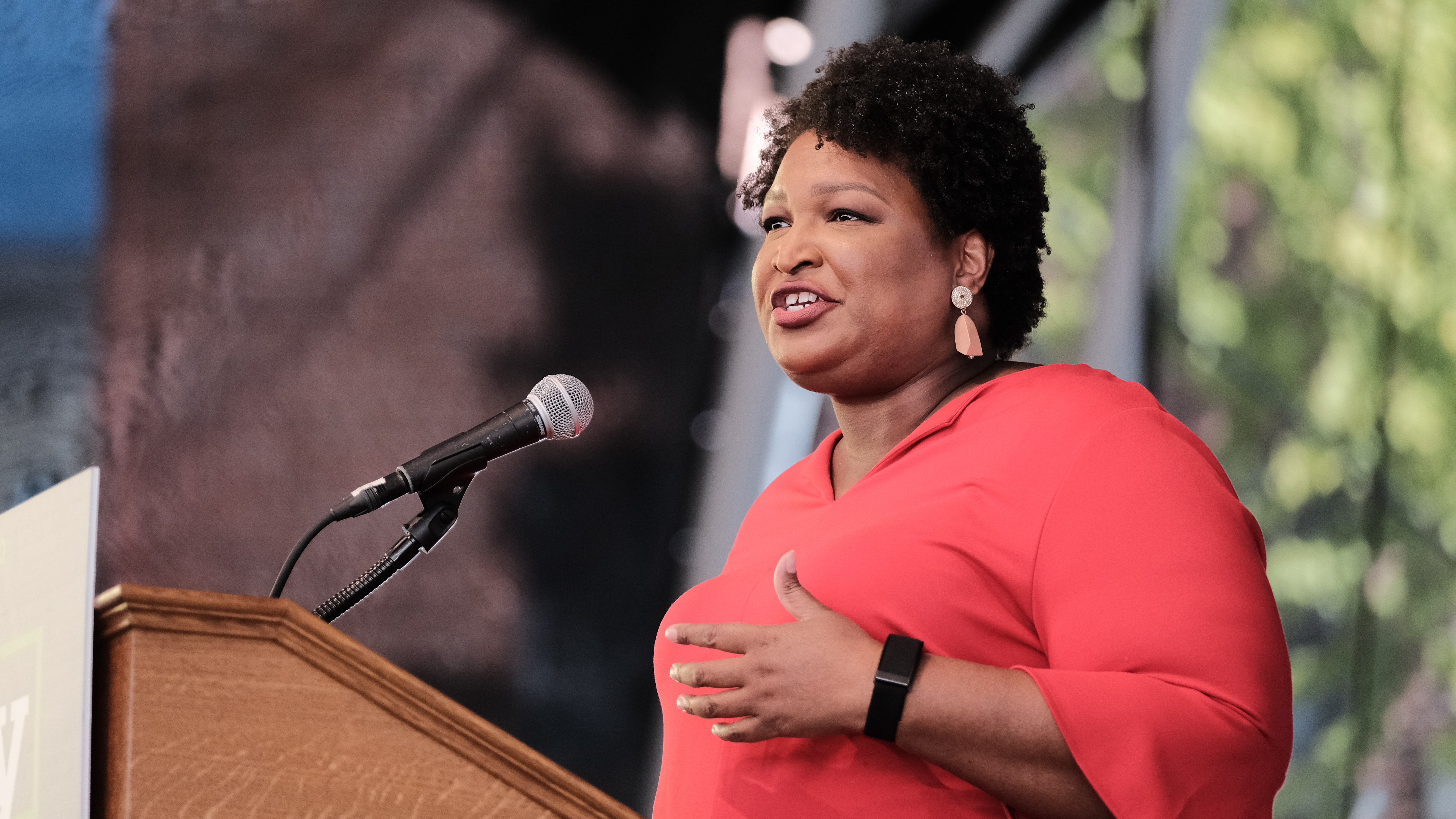 Democrat Stacey Abrams has risen to national prominence following her narrow loss in Georgia's 2018 governor's race. (Getty Images)