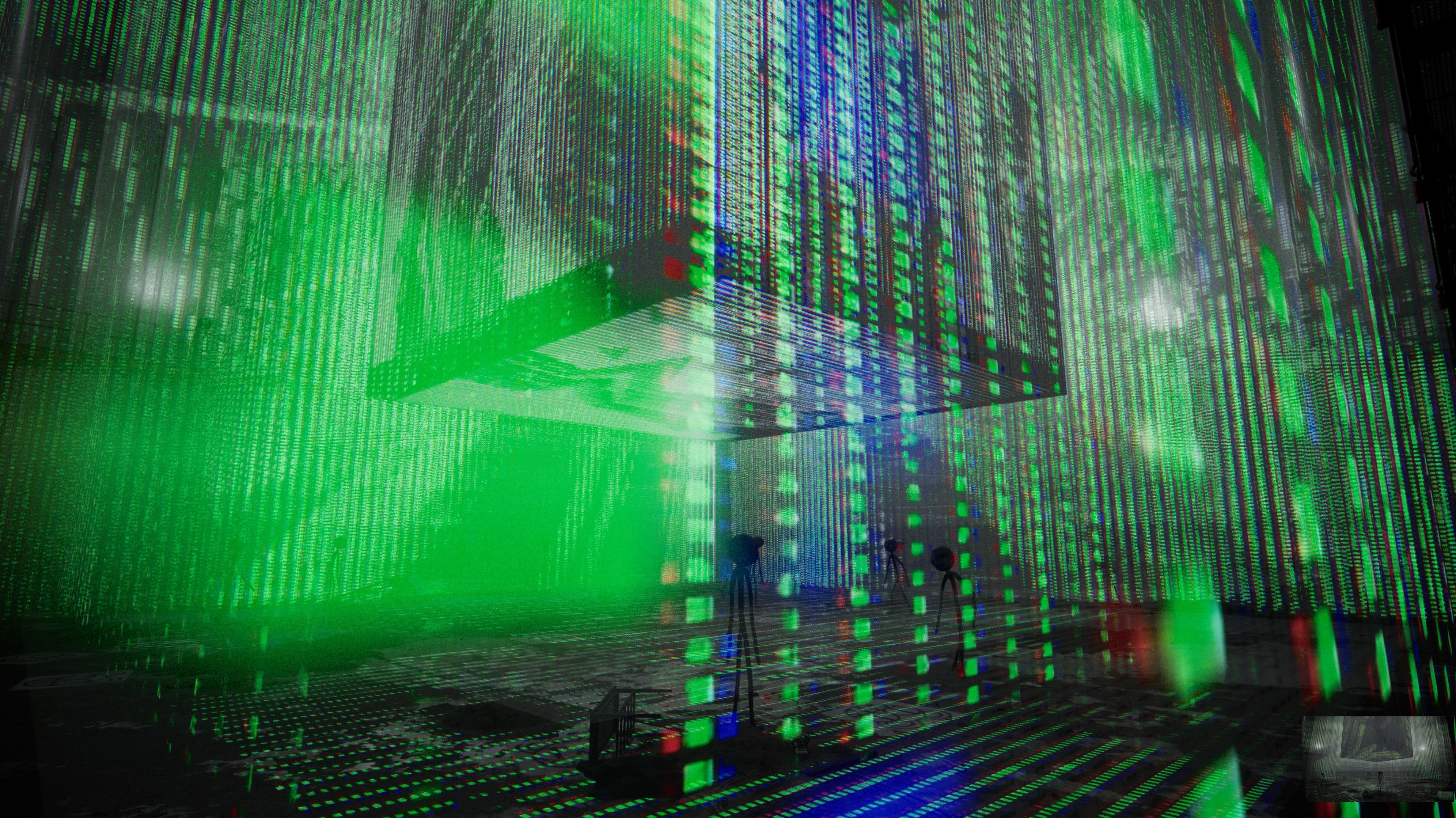 An image from the Kid A Mnesiac digital exhibition.