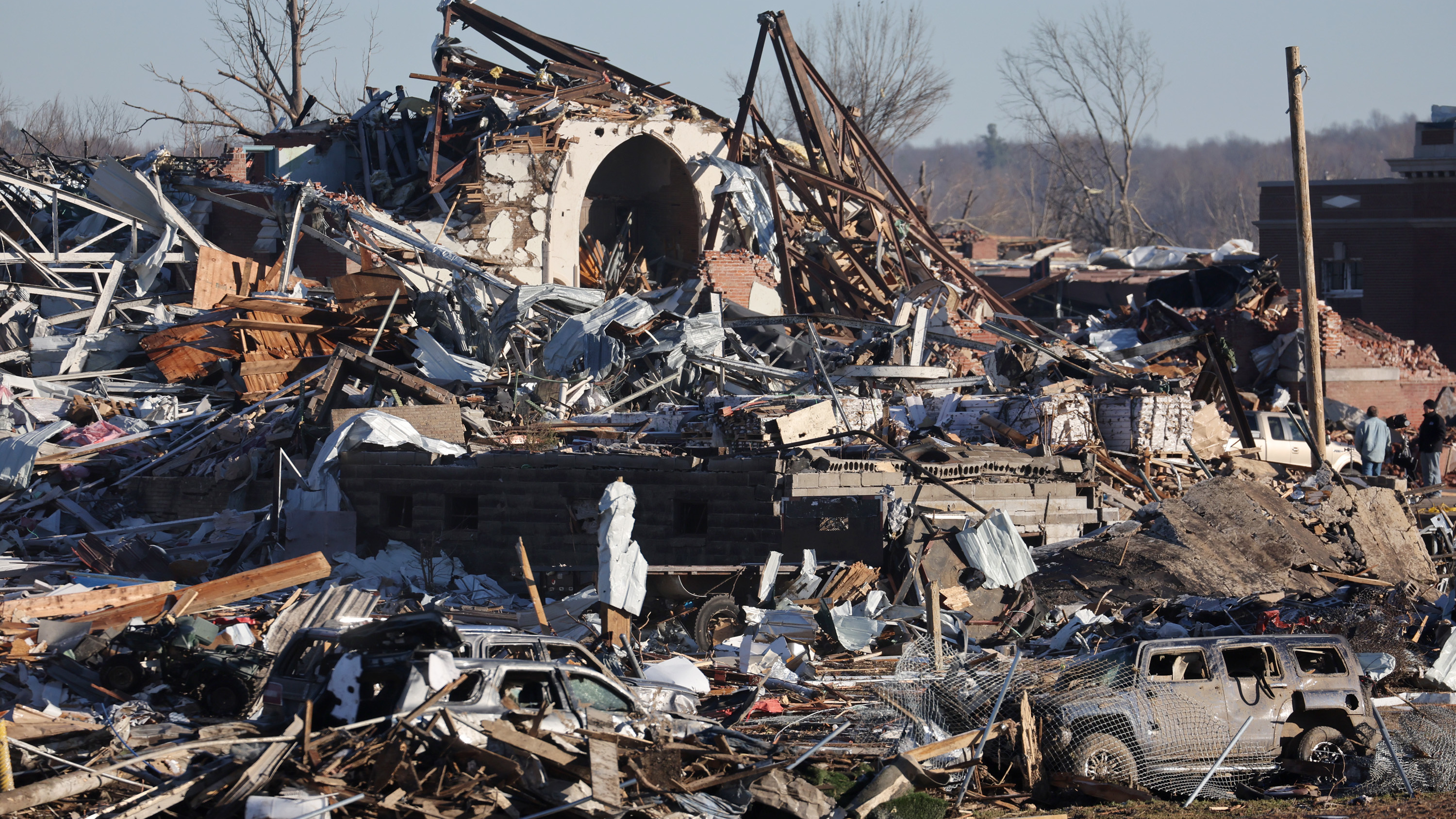 Photos: Scenes from the deadly tornadoes in the South and Midwest : The ...