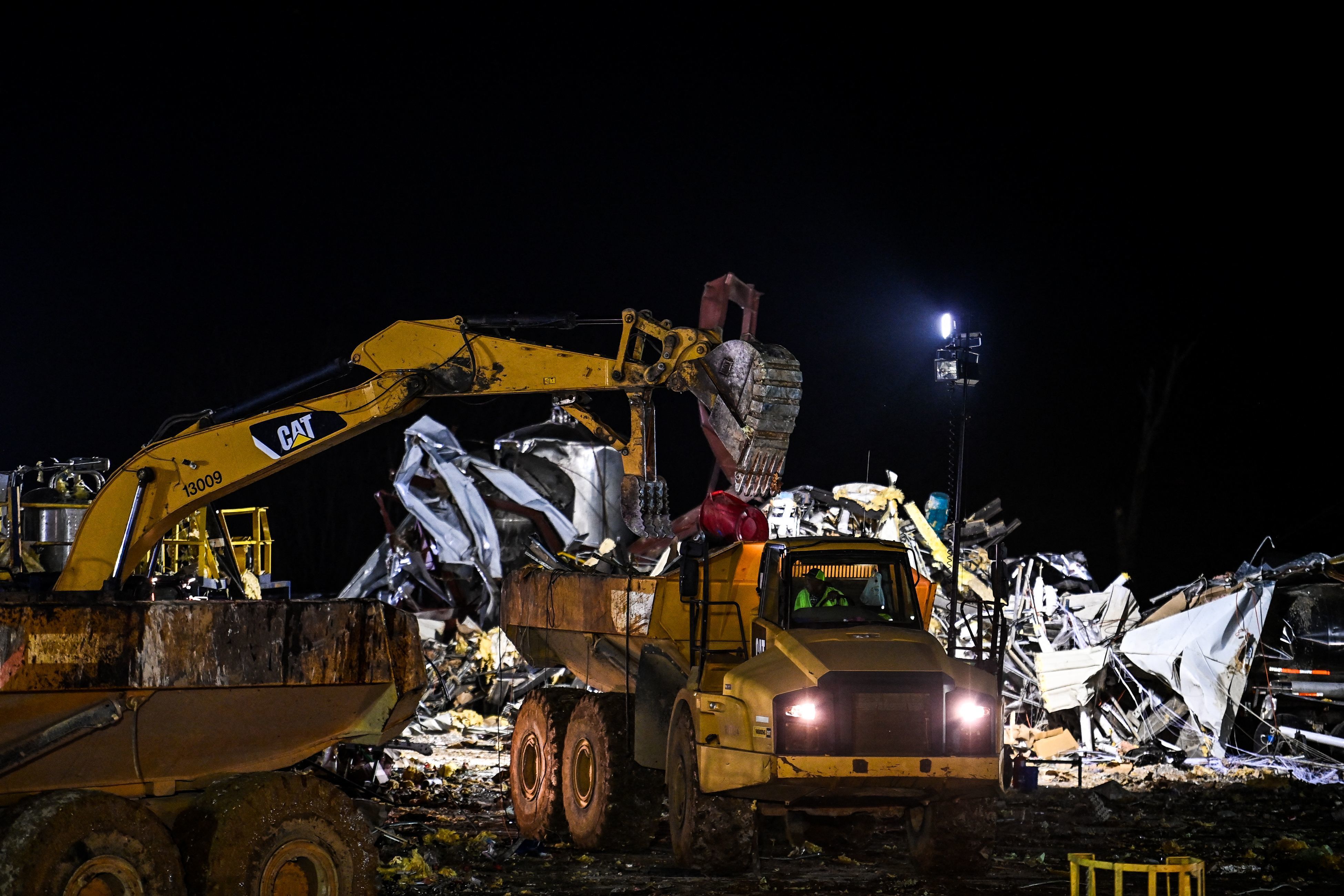 Photos Scenes from the deadly tornadoes in the South and Midwest NCPR News