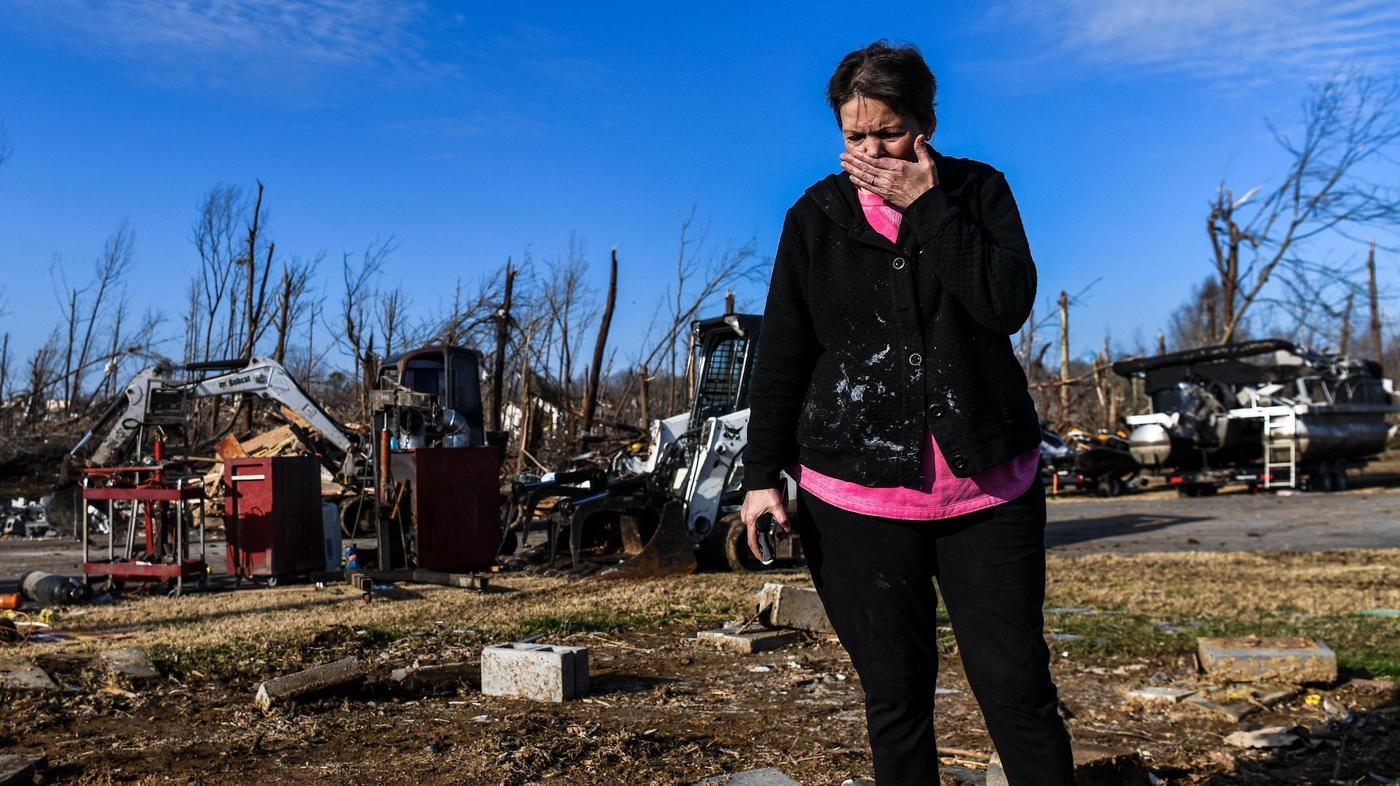 Photos: Scenes from the deadly tornadoes in the South and Midwest : The ...