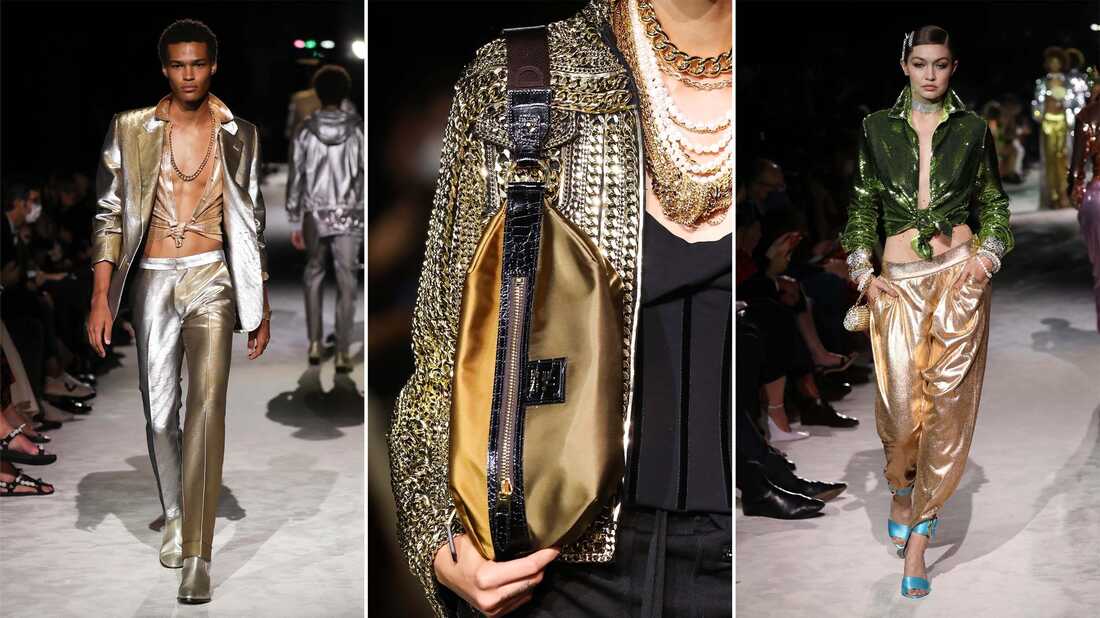 Men's Metallic Clothing • Gold, Silver, Glitter & Metal Menswear