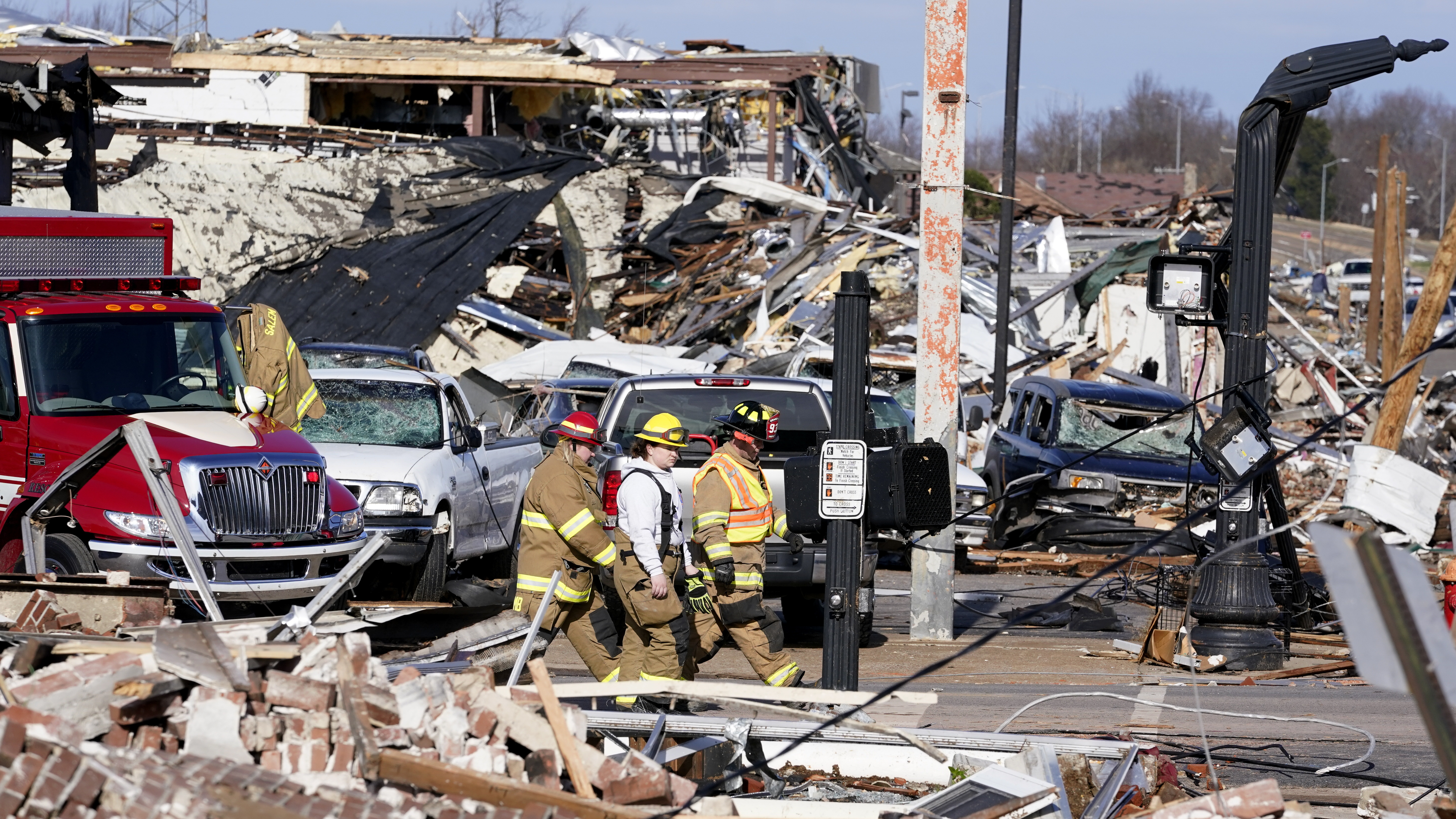 A cat is found alive 9 days after Kentucky tornado : NPR